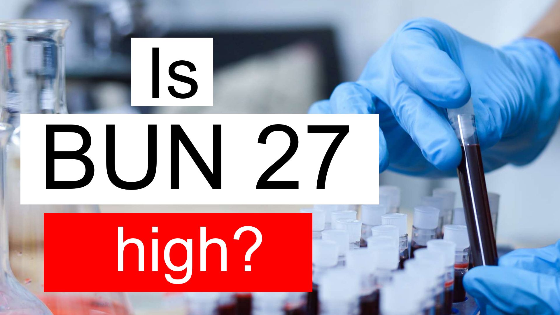 Is BUN 27 High Normal Or Dangerous What Does Blood Urea Nitrogen 