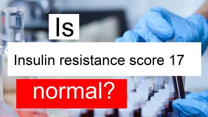 Insulin resistance score 17