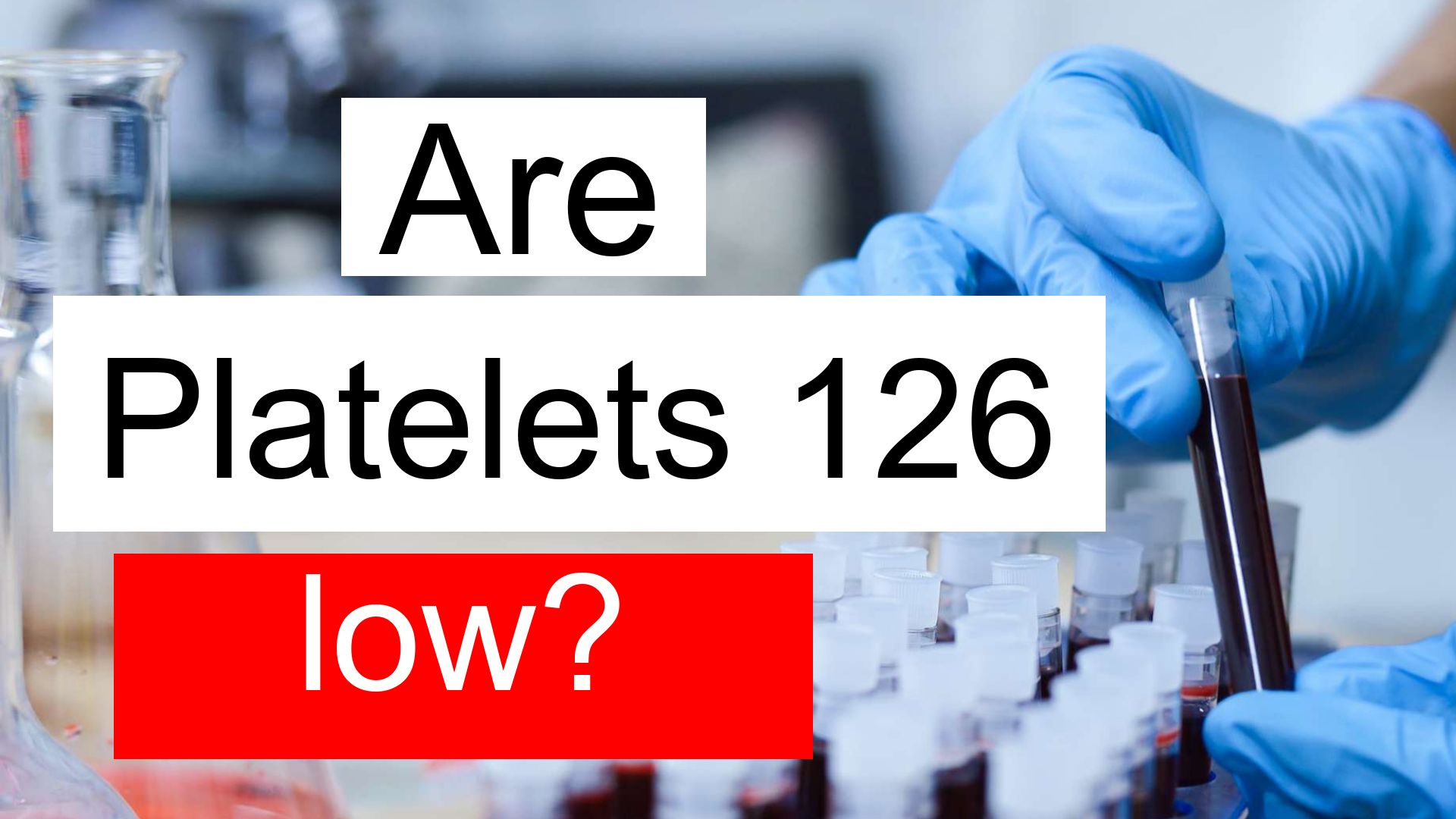 Why Does Platelet Count Decrease