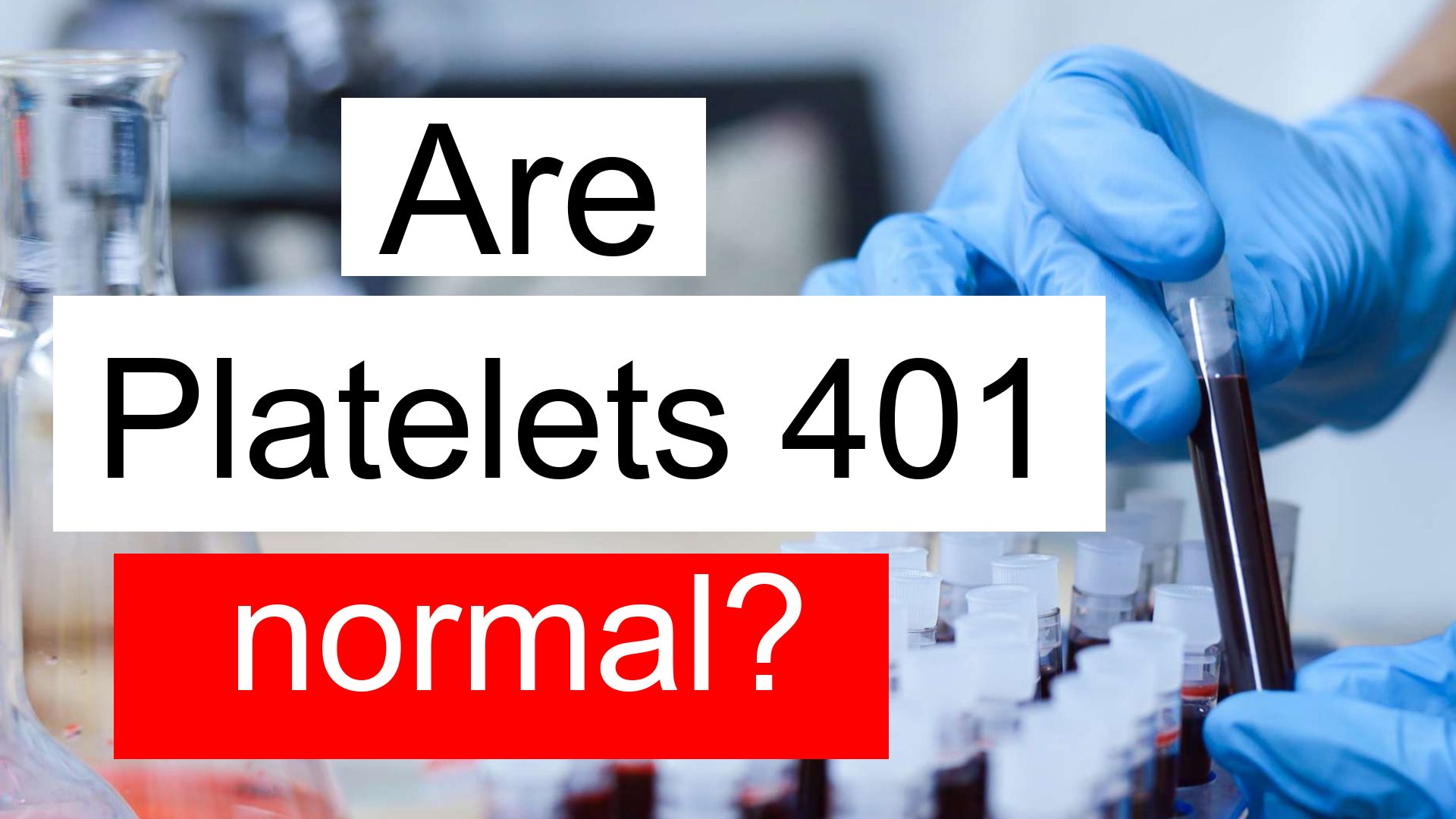 Is Platelet count 401 normal, high or low? What does Platelet count ...