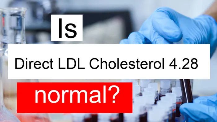 Serum LDL cholesterol 4.28