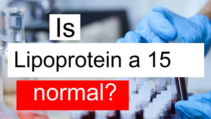 Serum Lipoprotein a 15